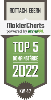 MaklerCharts KW 46/2022 - Aulfes-Steinmller Immobilien GmbH ist TOP-5-Makler in Rottach-Egern