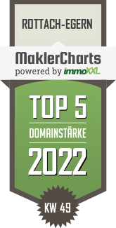 MaklerCharts KW 48/2022 - Aulfes-Steinmller Immobilien GmbH ist TOP-5-Makler in Rottach-Egern