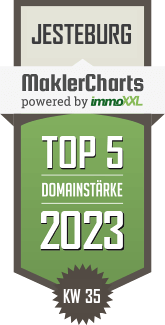 MaklerCharts KW 34/2023 - Hanseatisches Immobilienkontor Schwolle & Gienke GmbH & Co. KG ist TOP-5-Makler in Jesteburg